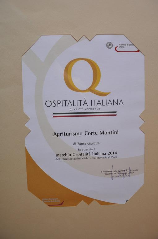 Agriturismo Corte Montini Villa Santa Giuletta Exterior foto